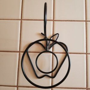 Apple votive holder 4 1/21"